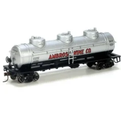 Athearn 74454 Ambrose Wine 3-Dome Tankcar #1 - Model Train Junction: Quality Parts and Art Supplies