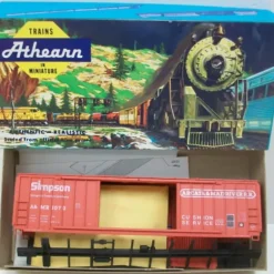 Athearn 5072 Arcate & Mad River 55' Railbox Boxcar Kit - Model Train Junction: Quality Parts and Art Supplies