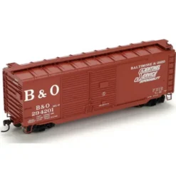 Athearn 74903 B&O/Sentinel 40' Double Door Boxcar #294201 - Model Train Junction: Quality Parts and Art Supplies