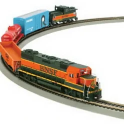 Athearn 1073 Burlington Northern Santa Fe Iron Horse HO Gauge Diesel Train Set - Model Train Junction: Quality Parts and Art Supplies