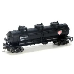 Athearn 74456 Conoco 3-Dome Tankcar #190 - Model Train Junction: Quality Parts and Art Supplies