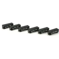 Athearn 72658 CPR 34' Offset Hopper Set w/Coal Loads (6 Cars) - Model Train Junction: Quality Parts and Art Supplies