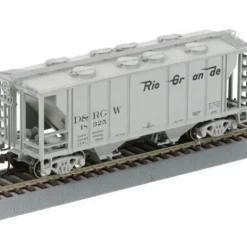 Athearn 94363 D&RGW 34'''' PS2 2003 2-Bay Covered Hopper #18325 - Model Train Junction: Quality Parts and Art Supplies