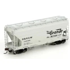 Athearn 95972 D&RGW ACF 2970 Covered Hopper #15996 - Model Train Junction: Quality Parts and Art Supplies