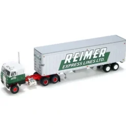 Athearn 91096 Freightliner w/40' Trailer, Reimer Express - Model Train Junction: Quality Parts and Art Supplies