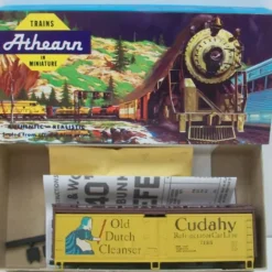 Athearn 5208 HO 40' WD Reefer Old Dutch Cleanser Kit - Model Train Junction: Quality Parts and Art Supplies
