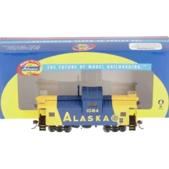 Athearn 29371 HO Alaska Wide Vision Caboose #1084 LN/Box - Model Train Junction: Quality Parts and Art Supplies