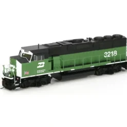 Athearn 88814 HO Burlington Northern Ready to Run GP60M Diesel Locomotive #3218 - Model Train Junction: Quality Parts and Art Supplies