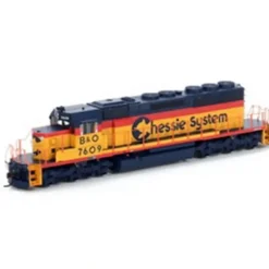 Athearn 95178 HO Chessie System/B&O RTR SD40-2 Diesel Locomotive #7619 - Model Train Junction: Quality Parts and Art Supplies