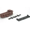 Athearn 1267 HO Chicago and North Western 34' Cupola Caboose Kit - Model Train Junction: Quality Parts and Art Supplies