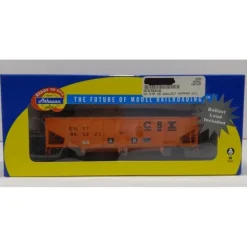 Athearn 76416 HO CSX RTR Outside Braced Ballast Hopper w/Load #965221 - Model Train Junction: Quality Parts and Art Supplies