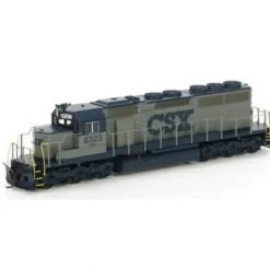 Athearn 89883 HO CSX/Gray Ready to Run SD40 Diesel Locomotive #8323 - Model Train Junction: Quality Parts and Art Supplies