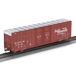 Athearn 96272 HO D&RGW 60' Berwick Hi-Cube Boxcar #63895 - Model Train Junction: Quality Parts and Art Supplies