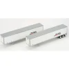Athearn 28401 HO Dart Advantage 53' Wabash Duraplate Trailers #1 (Set of 2) - Model Train Junction: Quality Parts and Art Supplies