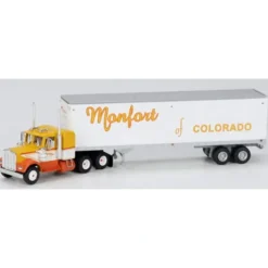 Athearn 91921 HO Kenworth Truck w/40' Monfort Trailer - RTR - Model Train Junction: Quality Parts and Art Supplies