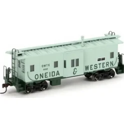 Athearn 74733 HO Oneida & Western Bay Window Caboose #9999 - Model Train Junction: Quality Parts and Art Supplies
