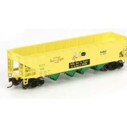 Athearn 72705 HO PCCX RTR 40'' 4-Bay Offset Hopper w/Load - Model Train Junction: Quality Parts and Art Supplies