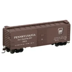 Athearn 70052 HO RTR 40' YSD Box, PRR/Don't Stand Still #24018 - Model Train Junction: Quality Parts and Art Supplies