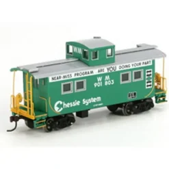 Athearn 74338 HO RTR Eastern 4-Window Caboose, Chessie/WM#901803 - Model Train Junction: Quality Parts and Art Supplies