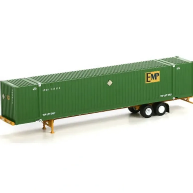 Athearn 28965 HO RTR EMP 53'' Jindo Intermodal Container & Chassis - Model Train Junction: Quality Parts and Art Supplies