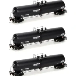 Athearn 97602 HO RTR 30,000-Gallon Ethanol Tank, Chief #1 (3) - Model Train Junction: Quality Parts and Art Supplies