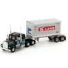 Athearn 92642 HO RTR Kenworth w/20' Container, K-Line #1 - Model Train Junction: Quality Parts and Art Supplies