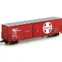 Athearn 89378 HO Santa Fe RTR 50' Combination Door Boxcar # 49686 - Model Train Junction: Quality Parts and Art Supplies