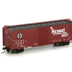 Athearn 70046 HO Santa Fe Scout Box Car #141065 - Model Train Junction: Quality Parts and Art Supplies