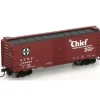Athearn 70037 HO Santa Fe/Chief RTR 40' YSD Box Car #146223 - Model Train Junction: Quality Parts and Art Supplies