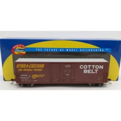 Athearn 89175 HO Scale 50' Cotton Belt PC&F Plug Door Boxcar #23273 - Model Train Junction: Quality Parts and Art Supplies
