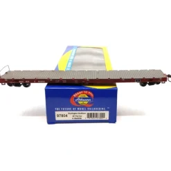 Athearn 97804 HO Scale Burlington Northern 60' Flatcar #584958 LN/Box - Model Train Junction: Quality Parts and Art Supplies