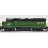 Athearn 4709 HO Scale Burlington Northern GP40-2 Powered Diesel Locomotive #3062 VG - Model Train Junction: Quality Parts and Art Supplies