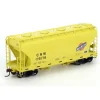 Athearn 95969 HO Scale C&NW ACF 2970 Covered Hopper #175176 - Model Train Junction: Quality Parts and Art Supplies