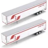 Athearn 28413 HO Scale RTR Crete 53' Wabash Duraplate Trailers - Model Train Junction: Quality Parts and Art Supplies