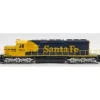Athearn 4803 HO Scale Santa Fe SD40-2 Snoot Powered Diesel #5123 EX - Model Train Junction: Quality Parts and Art Supplies