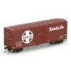 Athearn 73407 HO Scale Santa Fe 40' Modernized Boxcar #144226 - Model Train Junction: Quality Parts and Art Supplies