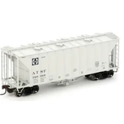 Athearn 87533 HO Scale Santa Fe 40' 2600 Airslide Hopper #310319 - Model Train Junction: Quality Parts and Art Supplies