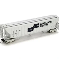 Athearn 72361 HO Scale Seaboard 54' PS Covered Hopper #241047 - Model Train Junction: Quality Parts and Art Supplies