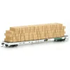 Athearn 81943 HO Scale Soo Line 60' Flat Car w/Lumber Load #5509 - Model Train Junction: Quality Parts and Art Supplies