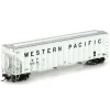Athearn 73876 HO Scale Western Pacific 54' FMC Covered Hopper #12051 - Model Train Junction: Quality Parts and Art Supplies