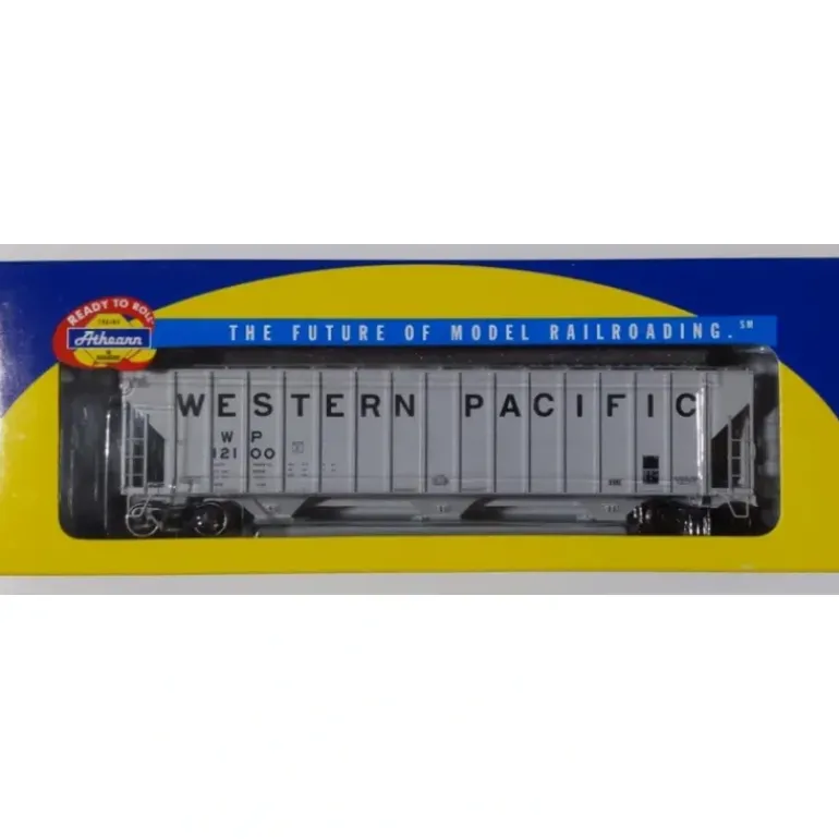 Athearn 73818 HO Scale Western Pacific 54' FMC Covered Hopper #12100 - Model Train Junction: Quality Parts and Art Supplies