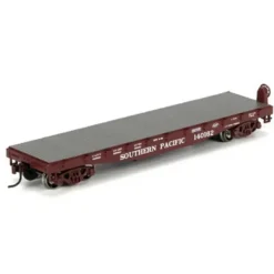 Athearn 97713 HO Southern Pacific RTR 40' Flat Car # 140162 - Model Train Junction: Quality Parts and Art Supplies
