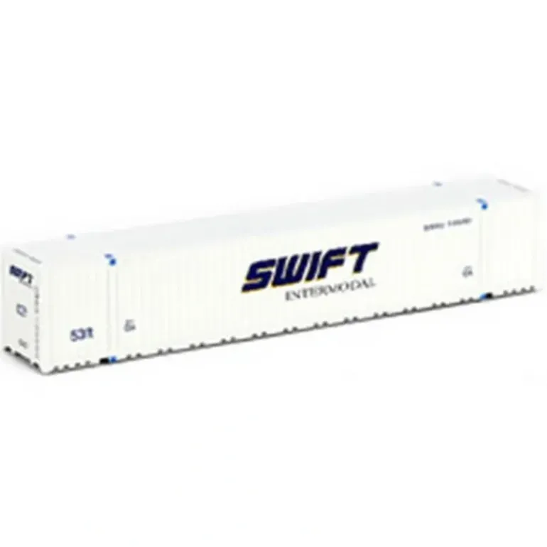 Athearn 28975 HO Swift Intermodal 53' Jindo Container RTR (Set of 3) - Model Train Junction: Quality Parts and Art Supplies