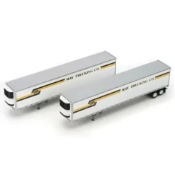 Athearn 28466 May Trucking 53' Reefer Trailers #2 (2) - Model Train Junction: Quality Parts and Art Supplies