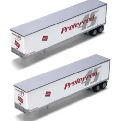 Athearn 73367 MILW 45' Fruehauf Z-Van Trailer #1 (2) - Model Train Junction: Quality Parts and Art Supplies