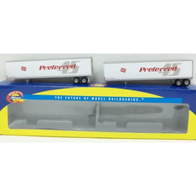 Athearn 73368 MILW 45' Fruehauf Z-Van Trailers - Model Train Junction: Quality Parts and Art Supplies