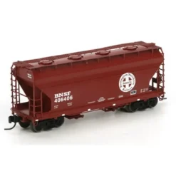 Athearn 23338 N Burlington Northern Santa Fe ACF 2970 Covered Hopper #406406 - Model Train Junction: Quality Parts and Art Supplies