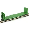 Athearn 10872 N Burlington Northern 53' Bulkhead Flatcar #616049 - Model Train Junction: Quality Parts and Art Supplies