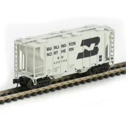 Athearn 12004 N Burlington Northern PS-2 2600 Covered Hopper Gray #430104 - Model Train Junction: Quality Parts and Art Supplies
