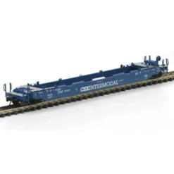 Athearn 17205 N CSXT Husky Stack Well Car #61511 - Model Train Junction: Quality Parts and Art Supplies